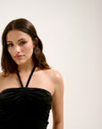 Haulter Ruched Top