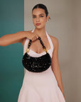 Blossom Paillettes Small Hobo