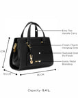 Accordion Shell Satchel