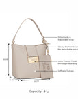 L'Aura Trove Bucket Tote