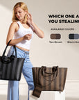 Vertical Verse Tote