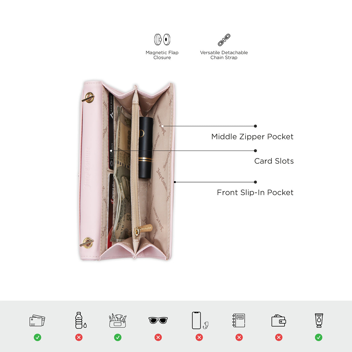 Lilla Flap Wallet