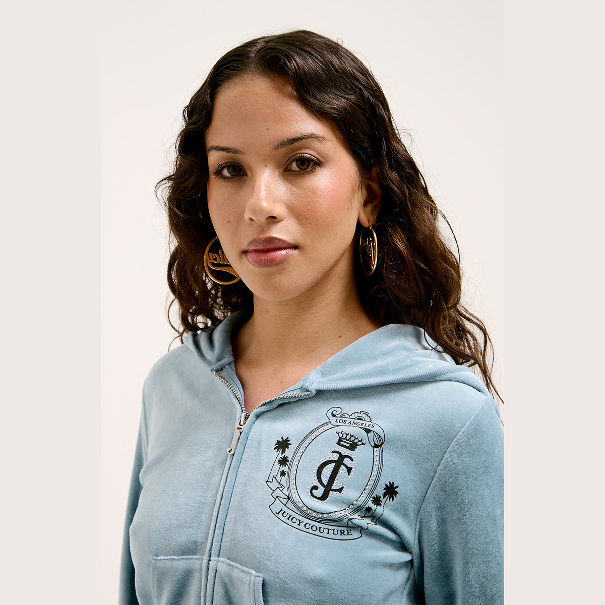 Heritage Palm Tree Crest Robyn Hoodie