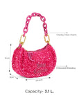 Blossom Paillettes Small Hobo