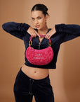 Blossom Paillettes Small Hobo