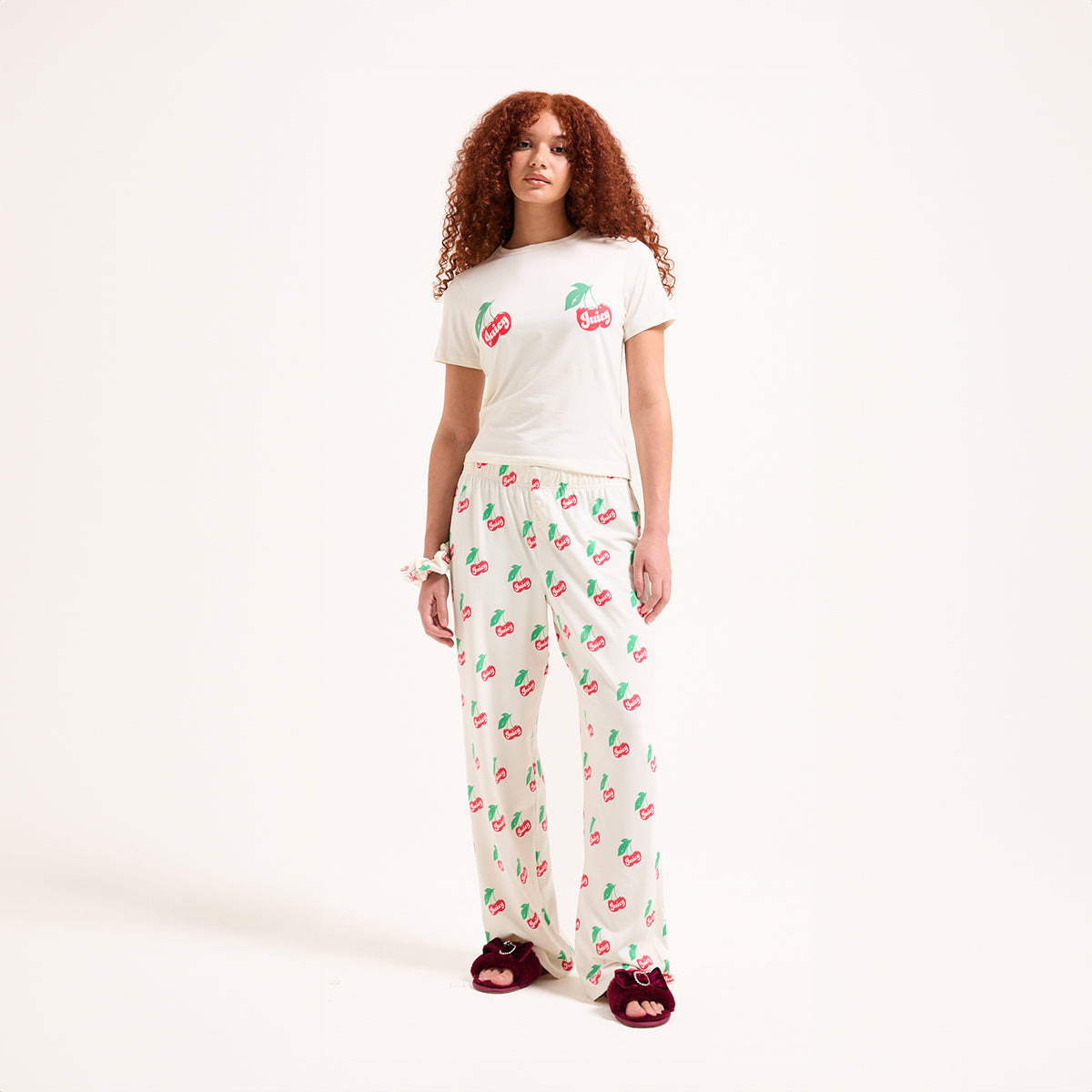 Cherry Pj Set
