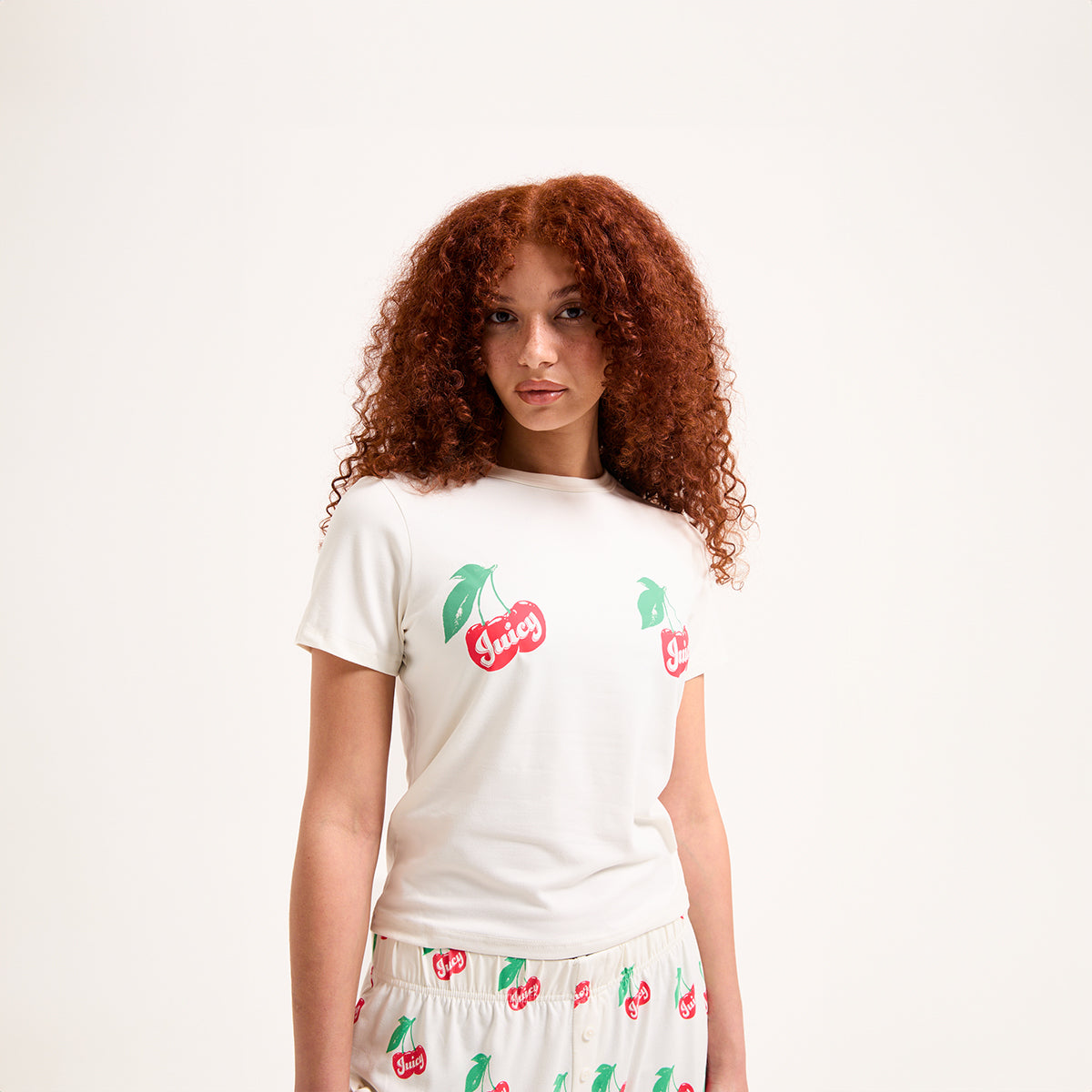 Cherry Pj Set