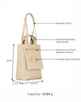 Heritage Vertical Tote