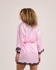 Satin Heart Robe