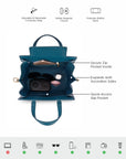 Accordion Shell Satchel