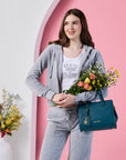 Accordion Shell Satchel