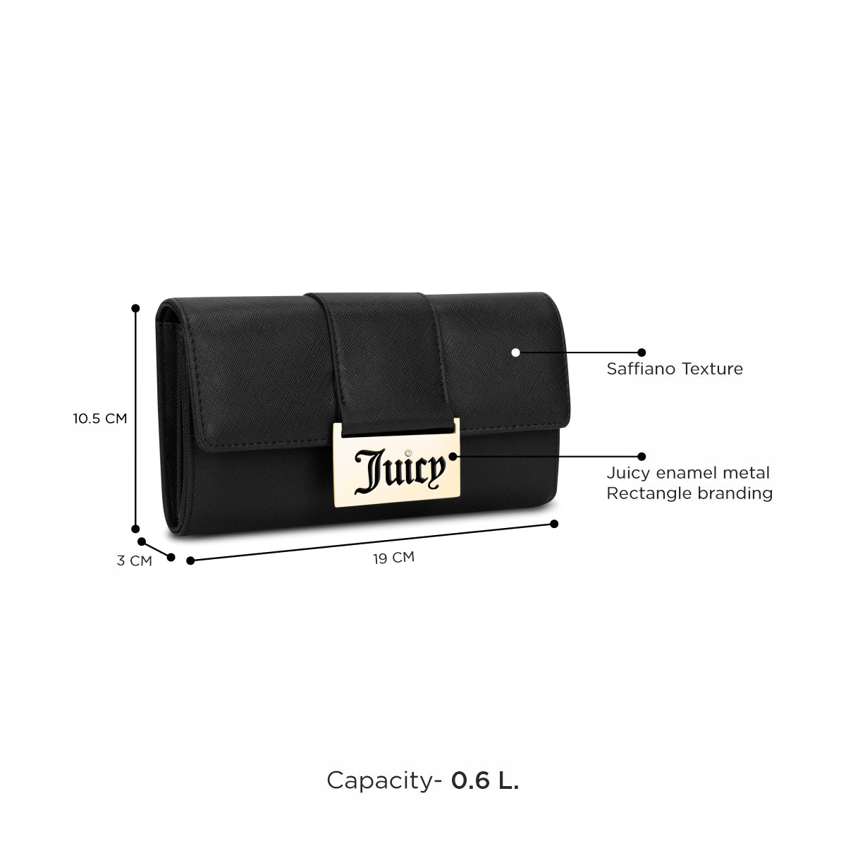 L'Aura Trove Flap Wallet