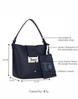 L'Aura Trove Bucket Tote