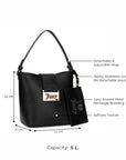 L'Aura Trove Bucket Tote