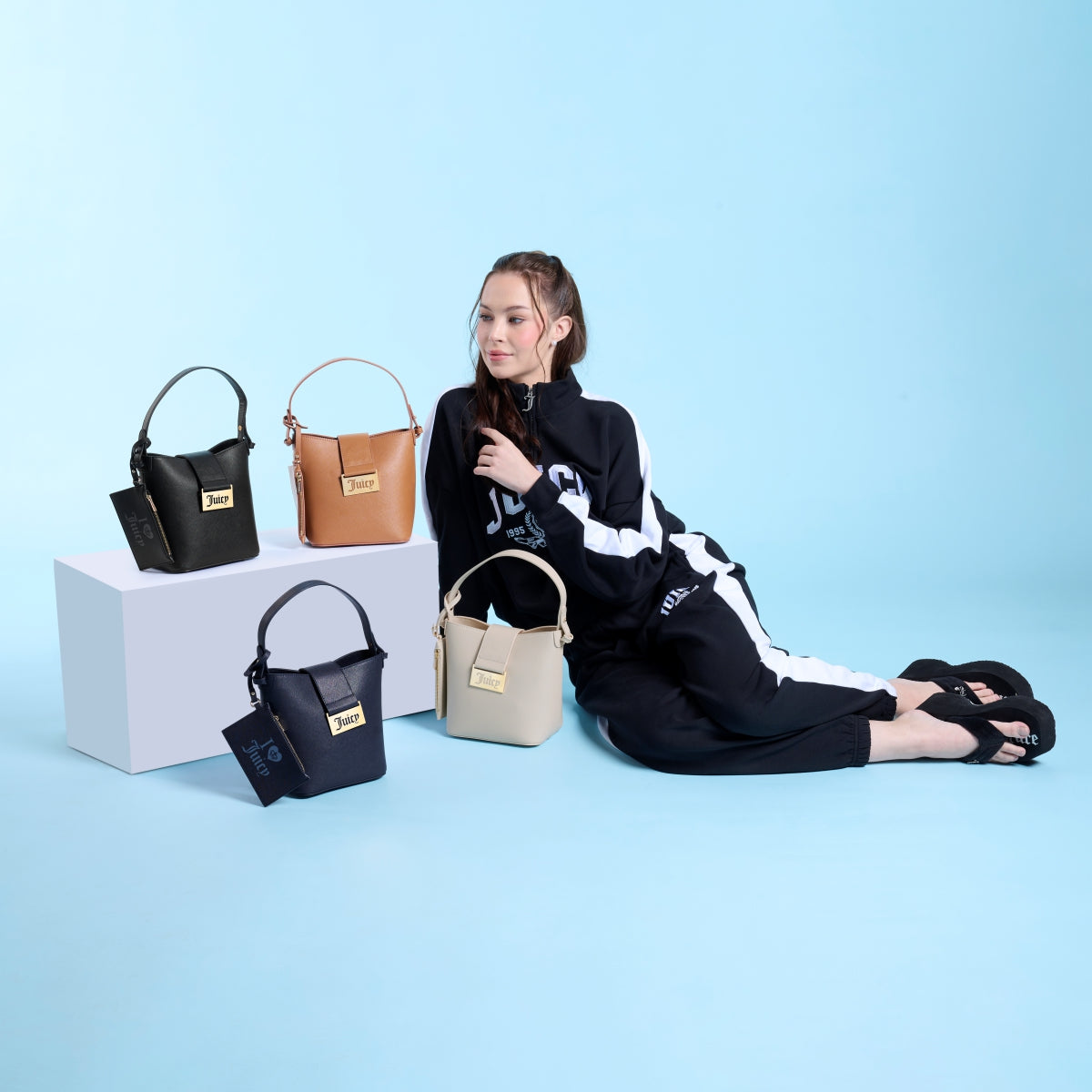 L'Aura Trove Bucket Tote