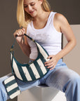Vertical Verse Shoulder Bag