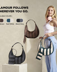 Vertical Verse Shoulder Bag