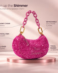 Blossom Paillettes Shoulder Bag