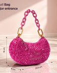 Blossom Paillettes Shoulder Bag